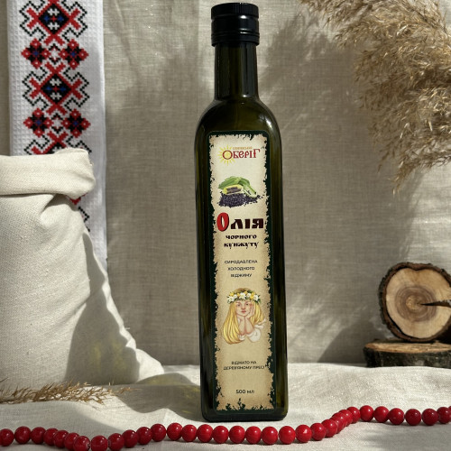 Масло черного кунжута “Славянский оберег”