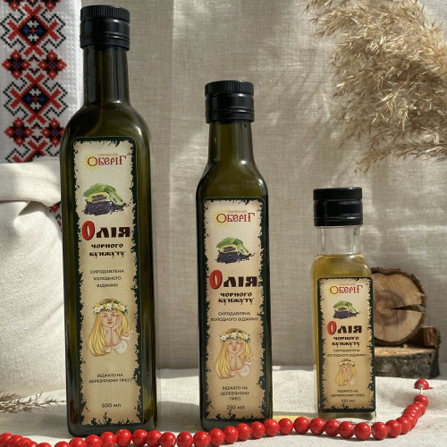 Масло черного кунжута “Славянский оберег”
