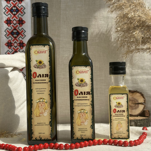 Масло семян подсолнуха "Славянский Оберег"