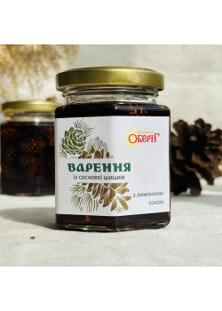 ВАРЕНЬЕ ИЗ СОСНОВОЙ ШИШКИ 230 грамм