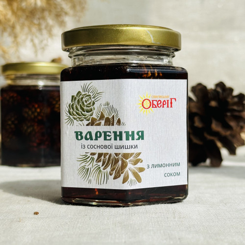 ВАРЕНЬЕ ИЗ СОСНОВОЙ ШИШКИ 230 грамм