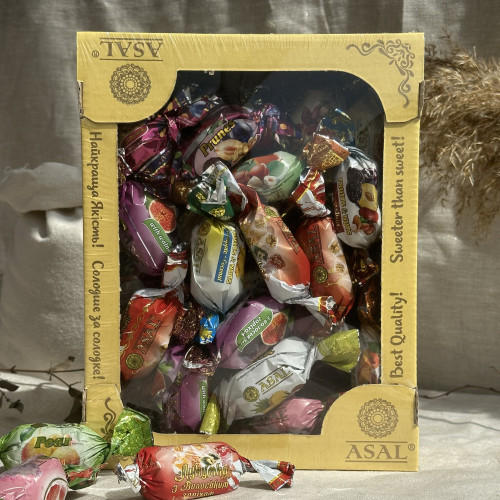 Цукерки ASAL асорти, 1кг
