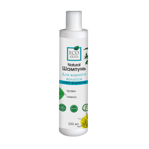 Шампунь для жирного волосся (Natural) 250 мл