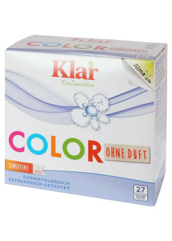 Пральний порошок Klar EcoSensitive Color органічний для кольорових тканин 1.375 кг