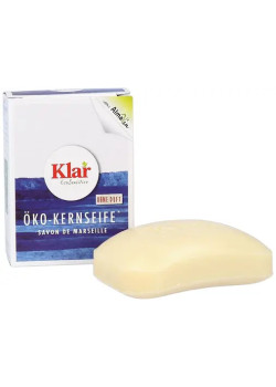 Твердое мыло ядровое марсельское, 100 г, Klar