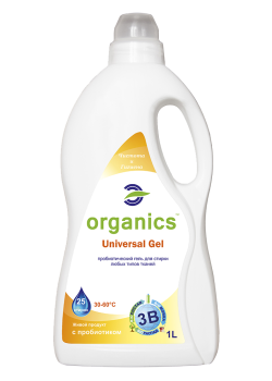 Гель для прання універсальний Organics 1л