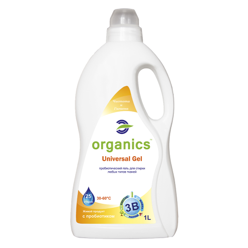 Гель для прання універсальний Organics 1л