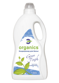 Біо-ополіскувач для білизни Organics Green Fresh 1л