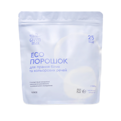 ЭКО-ПОРОШОК ДЛЯ СТИРКИ БЕЛЫХ И ЦВЕТНЫХ ВЕЩЕЙ 1 КГ
