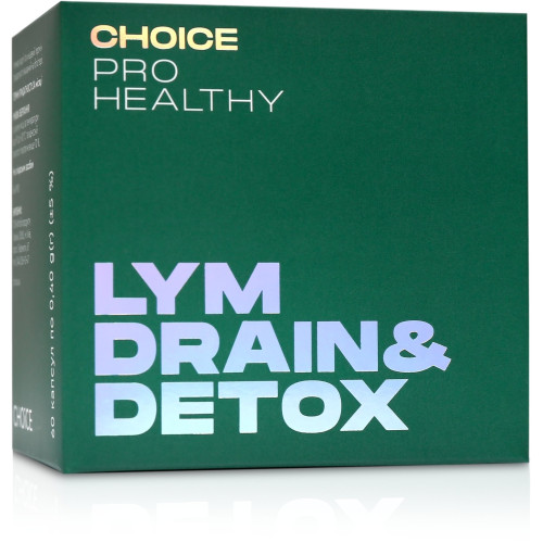 LYM DRAIN&DETOX проти набряків (дренаж лімфатичної системи) 60 капсул