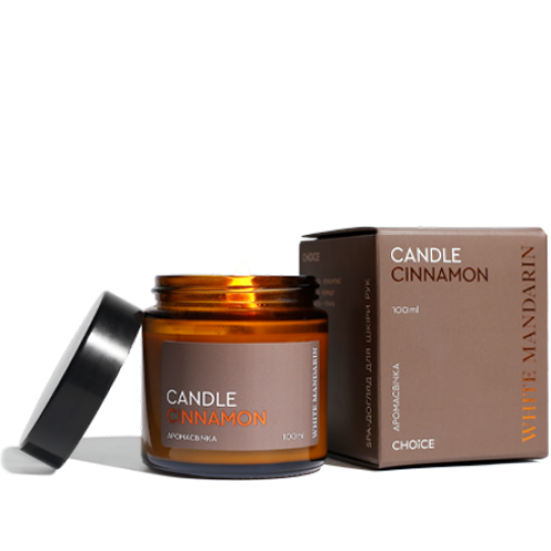 Аромасвічка «CANDLE CINNAMON» SPA-догляд для шкіри рук