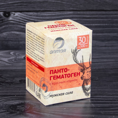 ПАНТОГЕМАТОГЕН «МУЖСКАЯ СИЛА»