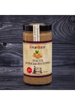 ПАСТА ГРЕЦКОГО ОРЕХА БЕЗ САХАРА, 500 МЛ