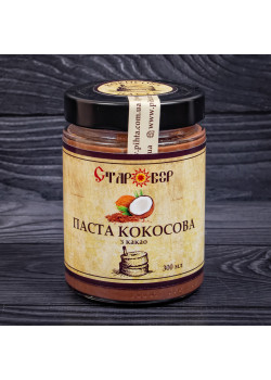 Кокосовая паста с какао, 300 мл