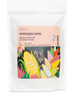 Пророщенные зерна овса, ячменя, пшеницы, кукурузы (150 г) 