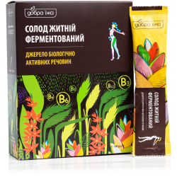 Солод ржаной ферментированный (в стиках) 100гр - Добра Їжа