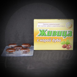 Живица жевательная «Нектар» с корой дуба