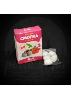 Смолка в глазури «Алтайская» SLIM с годжи, имбирем и пчелиным воском