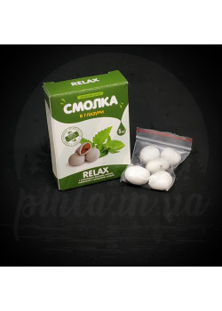 Смолка в глазури «Алтайская» RELAX с мятой, мелиссой и пчелиным воском