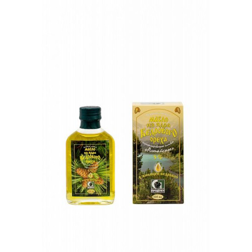 Масло из ядра кедрового ореха с живицей кедровой 5%