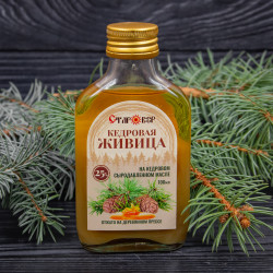 Живица кедровая 25% “Старовер” на кедровом масле