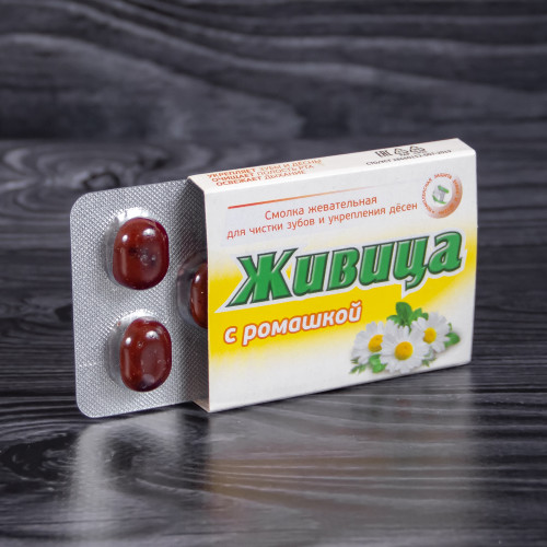 Живица жевательная купить «Алтайский Нектар» с ромашкой